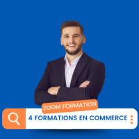 4 formations en commerce